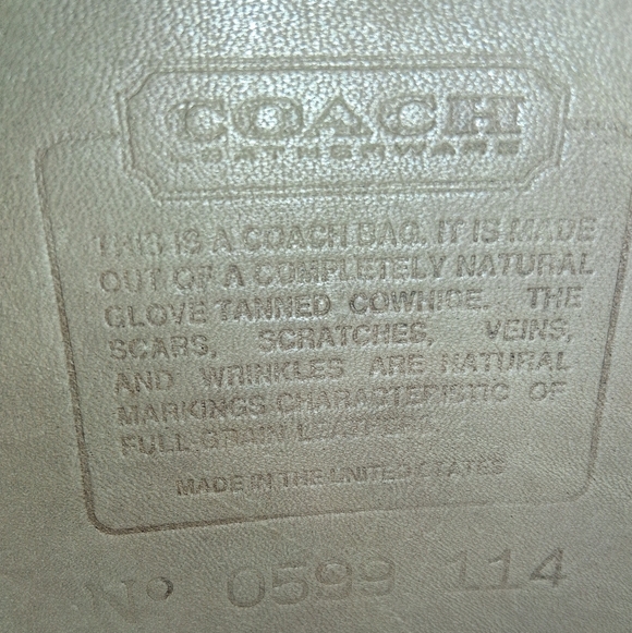 Vintage Coach Cafe Bag - Picture 10 of 10